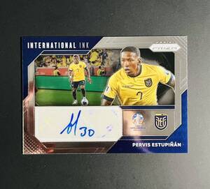  Pervis Estupinan International Ink Auto Ecuador ブライトン 2024 Panini Prizm Copa America