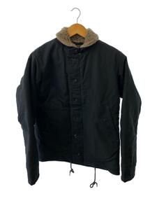 Buzz Rickson’s◆NAVY DEPARTMENT CONTRACT NXss/デッキジャケット/38/コットン/BLK/BR12030