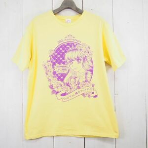 田村ゆかり YUKARI TAMURA 20th Anniversary Crescendo Carol LOVE LIVE 2017 記念Tシャツ(L)イエロー