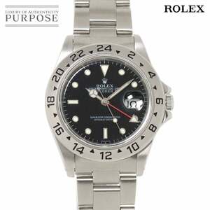 ロレックス ROLEX エクスプローラー2 16570 A番 メンズ 腕時計 デイト ブラック オートマ 自動巻き ウォッチ Explorer II 90226413