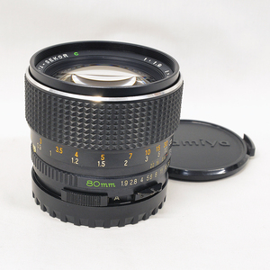 【防湿庫保管品】マミヤ MAMIYA-SEKOR C 80mm F1.9 中古美品