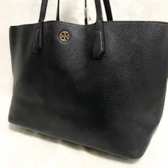 TORY BURCH トリーバーチ ロビンソン トートバッグ レザー 紺 A4可