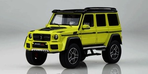 新品未開封 ブラバス 4x4^2 AUF ベース メルセデス-ベンツ G500 4x4^2 2016 イエロー ミニチャンプス Mecerdes-Benz