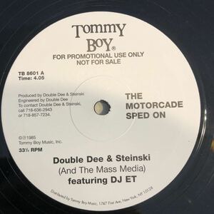 ■ DOUBLE DEE & STEINSKI ft. DJ ET / THE MOTORCADE SPED ON ■ HIPHOP Break Beats / DJが使える1枚。なにかと便利です。盤質良好