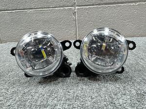 R61029 デイズ ルークス B44A B45A B47A B48A 純正 フォグランプ 左右 LED 26155-8990E 26150-8990E 取り付け破損無し LED点灯確認済