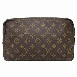 【1円～ 】ルイヴィトン LOUIS VUITTON バッグ ポーチ セカンドバッグ トゥルーストワレット28 M47522 モノグラム ブラウン 中古