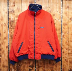 80s USA製 eddie bauer 裏フリース ジャケット 黒タグ レディースXL(メンズM程度)/エディーバウアー