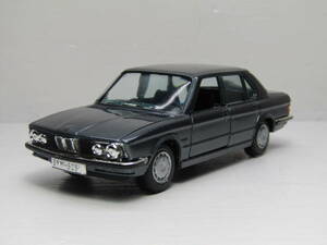  BMW 528i 1/43 Made in West Germany GAMA製 5シリーズ 1149 M 当時物 本体のみ 美品 旧西ドイツ製 当時物 ガンメタ ガマ GAMA 