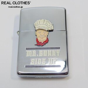 ZIPPO/ジッポー MR.SONNY SIDE UP シェフ トリックピンズ 鏡面加工 1994年製 /UPK