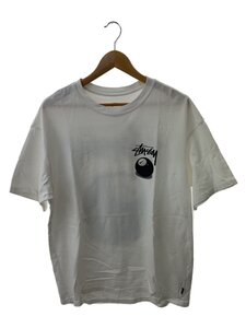 NIKE◆Tシャツ/L/コットン/ホワイト/白/DO9322-100/22SS/×Stussy/8 BALL TEE/