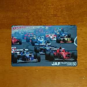 JAF F1 テレホンカード テレカ 未使用 