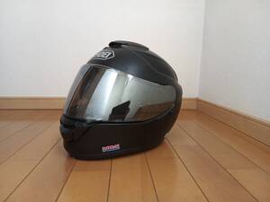 中古品　ＳＨＯＥＩ　ショウエイ　ヘルメット　ＧＴーＡｉｒ　マッドブラック　Ｍサイズ　２０１６年製