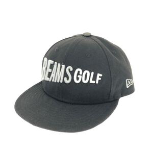 ◆BEAMS GOLF ビームスゴルフ×ニューエラ キャップ 帽子 ◆ ブラック ユニセックス 帽子 ハット hat 服飾小物