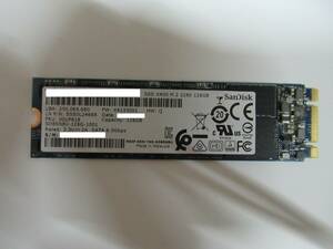 ♪♪ 【即決】 SanDisk SSD X400 M.2 2280 SATA 128GB ♪♪使用時間: 9779H♪♪