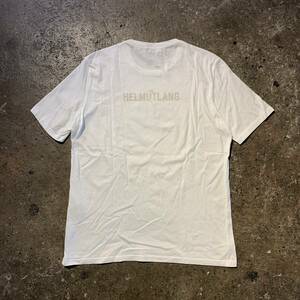 HELMUT LANG 1999 バックロゴ URL Tee 90s ヘルムートラング 本人期