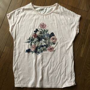 ユニクロ Paul & Joe 半袖Tシャツ 150 ピンク　女の子