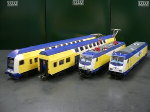 ＜値下げ！＞*もけいや松原* ade　１５４６７１　メトロノーム　ＢＲ２４６＆ＢＲ１４６＆２階建て客車２両セット　ＤC2線式