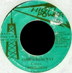 ジャマイカ7" Errol Davis Come A Long Way / Coming NONE High Power Music /00080