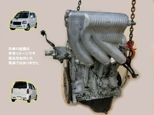 H15 ワゴンＲ MC22S K6A エンジン本体