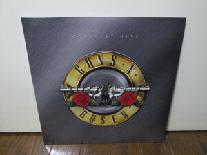 sealed 未開封 EU盤 Limited Edition Gold With White & Red Splatter vinyl Greatest Hits 2LP(Analog) Guns N