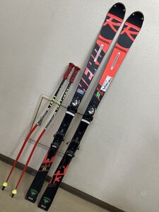 【163239】スキー板 ロシニョール ROSSIGNOL HERO ATHLETE SL A13 TITANAL 165cm