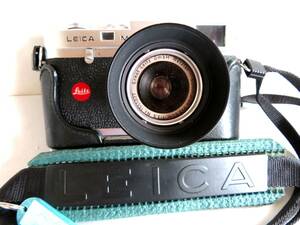 ●【ト足】⑫ライカ LEICA M4-P フィルムカメラ 収納ケース付き 本体 レンズ セット ドイツ製 f＝3.5㎝ 1:3.5 1555027 CC499ZZG75