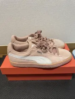 【美品】PUMA スエード スニーカー ピンク 箱無し