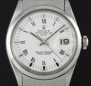ROLEX ref.1500 DATE 1967年製 Vintage Watch Collection ロレックス オイスター 自動巻き Cal.1560 動作確認済み 純正リベットブレス