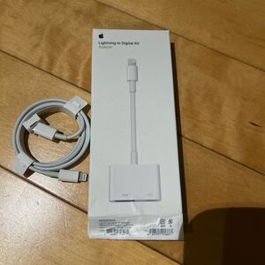 Apple Lightning Digital AVアダプタ中古品