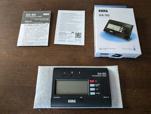 【 KORG 】GA-50　GUITAR/BASS TUNER