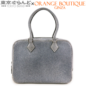 101764323 エルメス HERMES プリュム 28 □F刻印 ホワイトダルメシアン シルバー金具 ブッフルスキッパー ハンドバッグ レディース