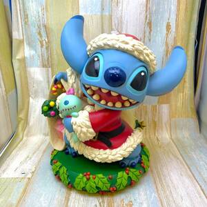 626体限定★リロ＆スティッチ Lilo & Stitch ビッグフィギュア サンタスティッチ スクランプ 特大 ディズニー Disney クリスマス Christmas