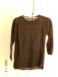 ６８９　ZARA　ニット　used