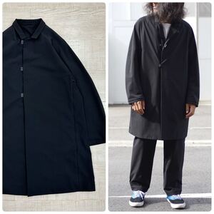 良品 TEATORA テアトラ Wallet Coat SM ウォレット コート SOLOTEX ソロテックス tt-101-SM MADE IN JAPAN BLACK ブラック 系 サイズ 3 611