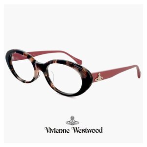 新品 ヴィヴィアン ウエストウッド メガネ 小振り レディース 40-0021 c01 50mm Vivienne Westwood 眼鏡 女性 フォックス キャットアイ 型