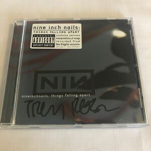 【サイン入り】nine inch nails/things falling apart ナイン・インチ・ネイルズ　NIN