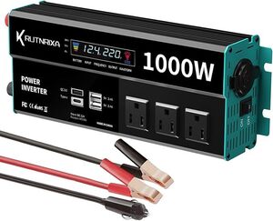 インバーター修正正弦波 12v 1000W DC12V (直流) AC120V (交流) の転換（頻度） 60HZ 50HZ カーインバーター