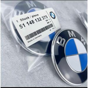 BMW 純正 OE ボンネットエンブレム 82mm E36E39E46E53E70E71E60E63E65E66E82E84E87E88E90E91E92E93F01F25 E36E39E46E53E70E71E60E63E65E6