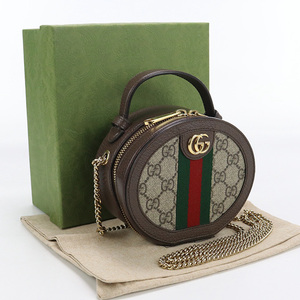 中古・未使用グッチGUCCI オフィディア 2WAYハンドバッグ PVC 725147 ベージュ系 ランク：S us-1 レディース