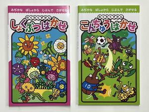 ☆即決あり☆ わくわくずかん しょくぶつはかせ こんちゅうはかせ２冊セット！ ユニバーサルデザインフォント対応版 正進社！