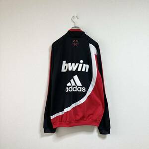 00s Adidas アディダス ACミラン アシメデザイン トラックジャケット ジャージ 良品 - Size L