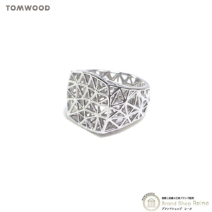 トムウッド （TOM WOOD） Mesh Ring メッシュリング シルバー 925 指輪 #56 16号 R74MSNA01S925（新品）