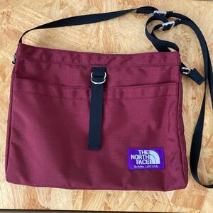 THE NORTH FACE PURPLE LABEL サコッシュ ボルドー