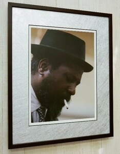 セロニアス・モンク/サンケイホール 1966/アートピクチャー額装/Thelonious Monk/Jazz Piano Great/ジャズアイコン/お店のディスプレイ