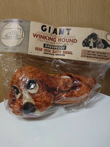 ビンテージ ヴィンテージ GIANT WINKING HOUND リヤデッキ セーフティ シグナル 50s カスタム ロカビリー ホットロッド ハウンド 犬