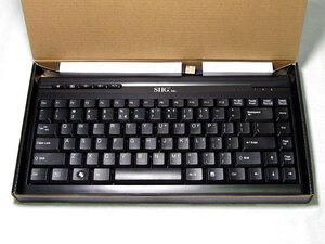 SIIG USB Mini Multimedia Keyboard (JK-US0312-S1) / 英語配列テンキーレスキーボード