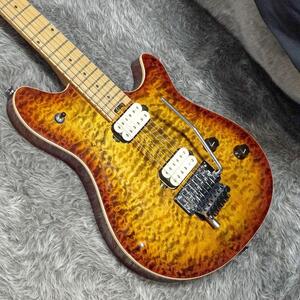 EVH Wolfgang Special QM Baked MN Tiger Eye Glow