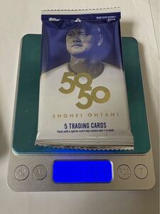 [ヘビーパック]　topps 大谷翔平 50/50 50-50 未開封パック shohei ohtani heavy pack MLB ドジャース　1円スタート