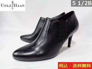 COLE HAAN■ヒール■ブラック■5 1/2B■高さ14cm/ヒール7.5cm■送料無料