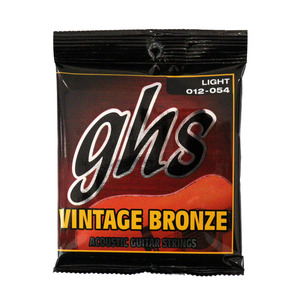 GHS VN-L Vintage Bronze LIGHT 012-054 アコースティックギター弦×12セット